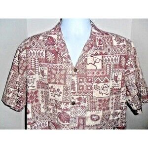 Hawaiian Shirt by Royal Creations Size Large MADE IN HAWAII     EUC